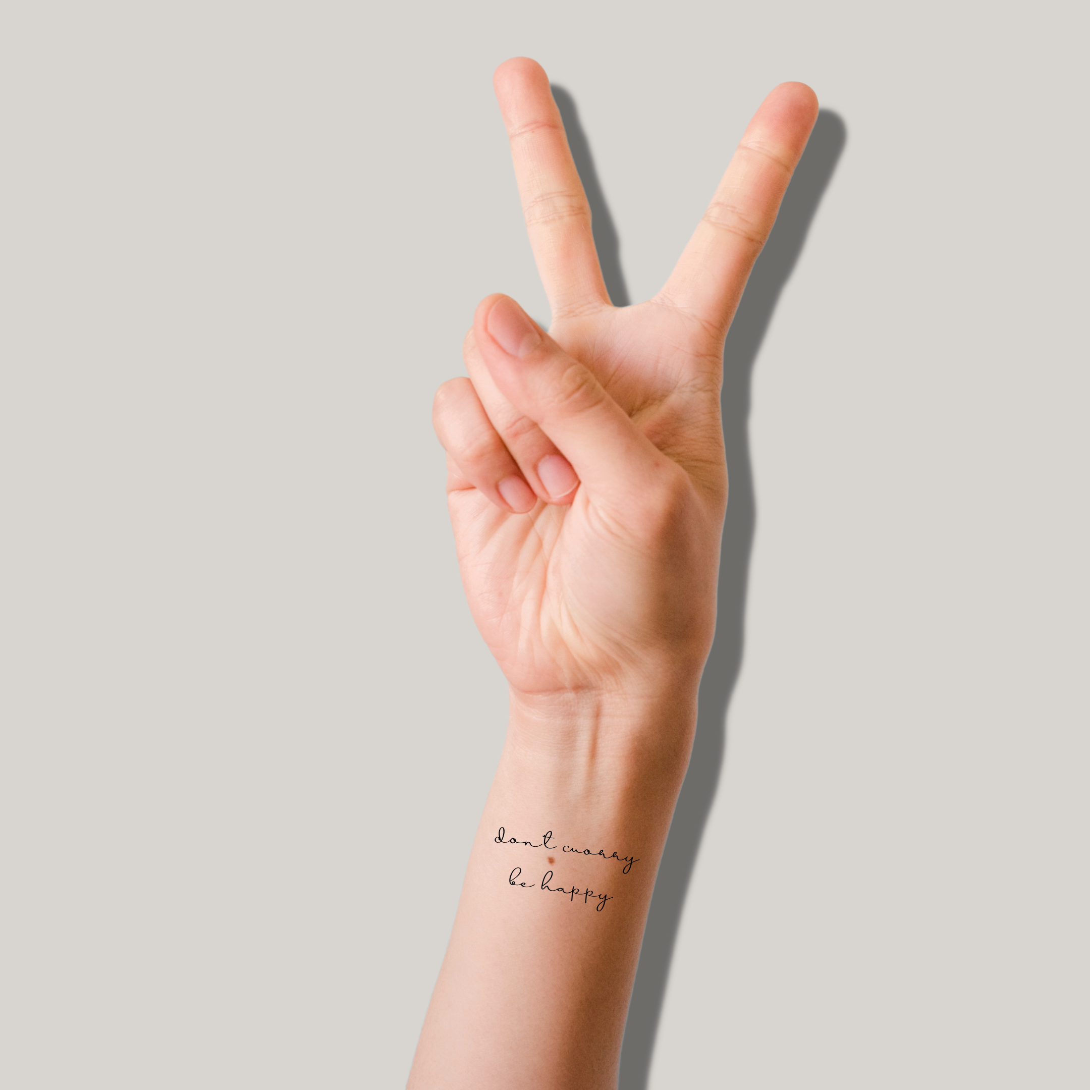 Tatuagem de texto (várias linhas)