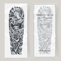 Liberdade de manga de tatuagem falsa