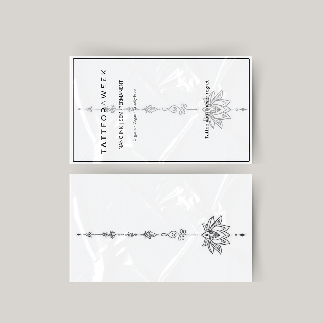 Tatuagem temporária unalom